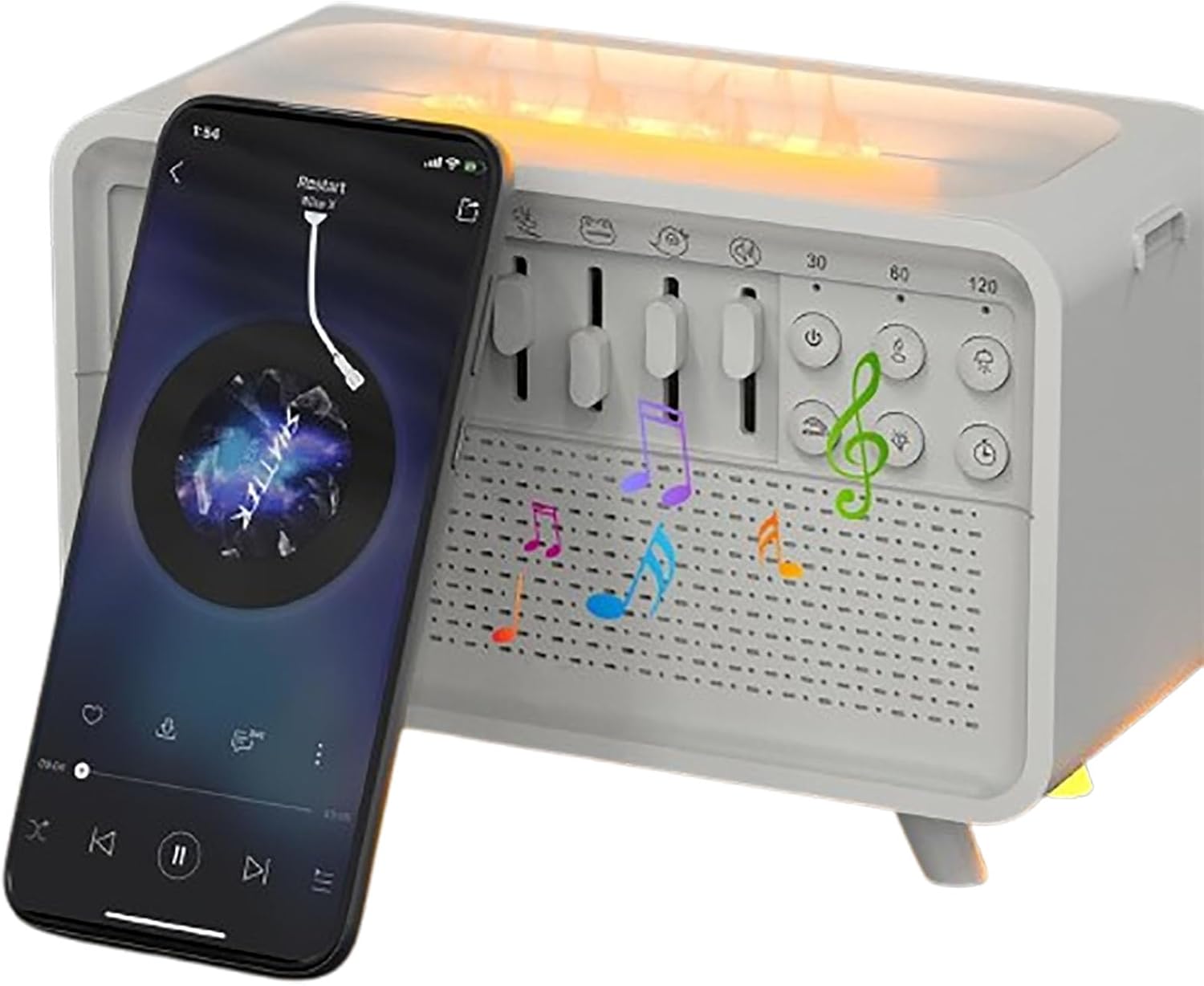 Order White Noise Machine With Diffuser with 8 Combinations & 200ml ...