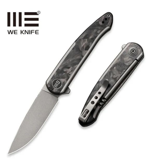 Order Weknife We Smooth Sentinel Gray Titanium Handle With Marble ...